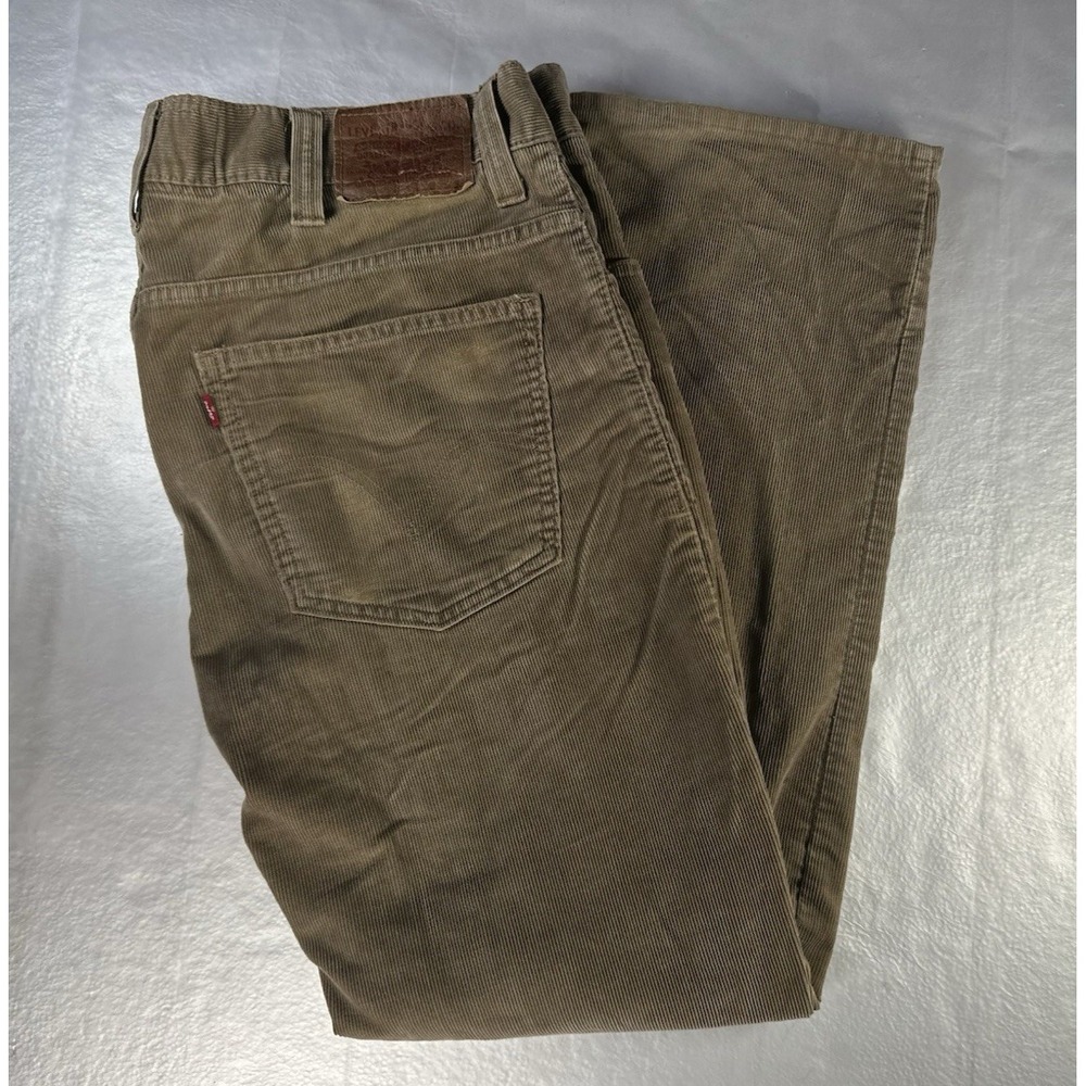 Levi 549 Low Loose Brown Corduroy 38x32 Baggy Skater Grunge Y2K